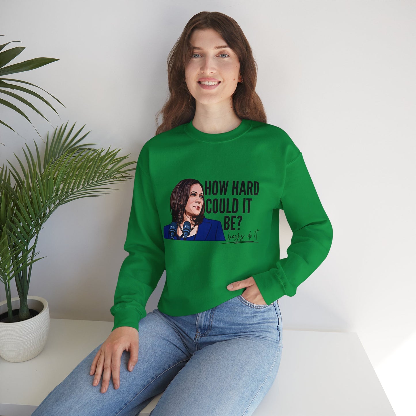 Harris 2024 Crewneck Sweatshirt - Design 2