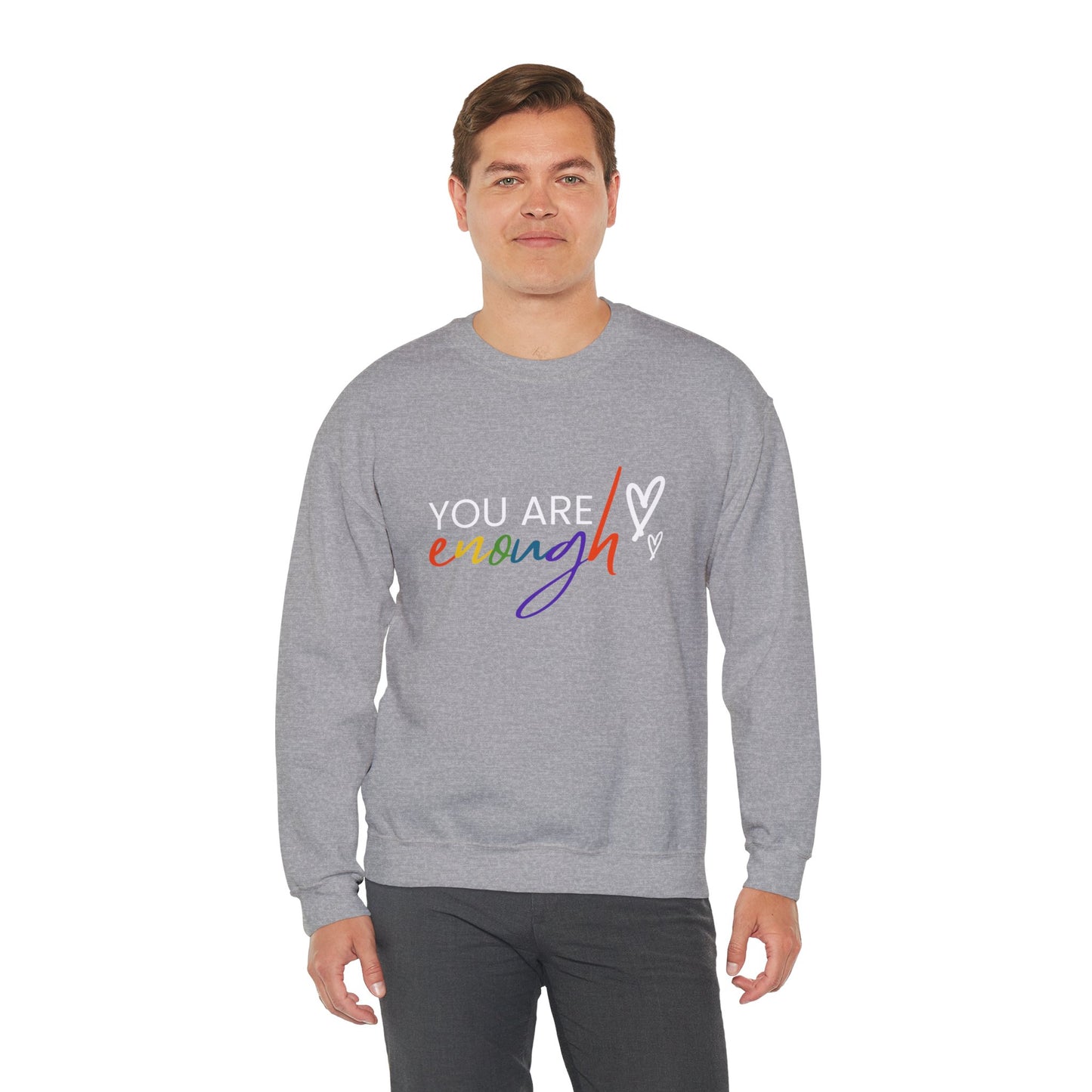 "You Are Enough" Crewneck Sweatshirt
