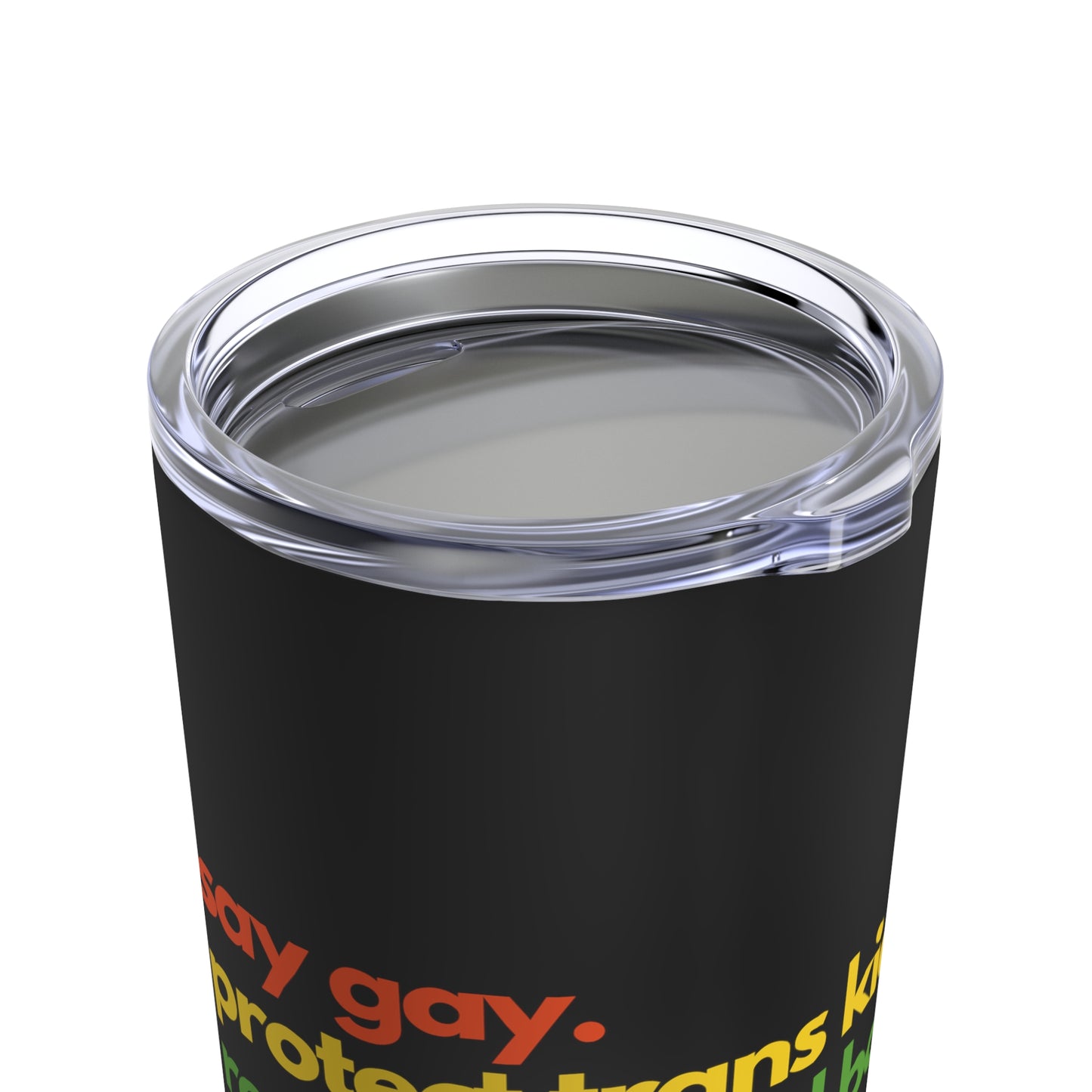 Pride Quote Tumbler 20oz - Black