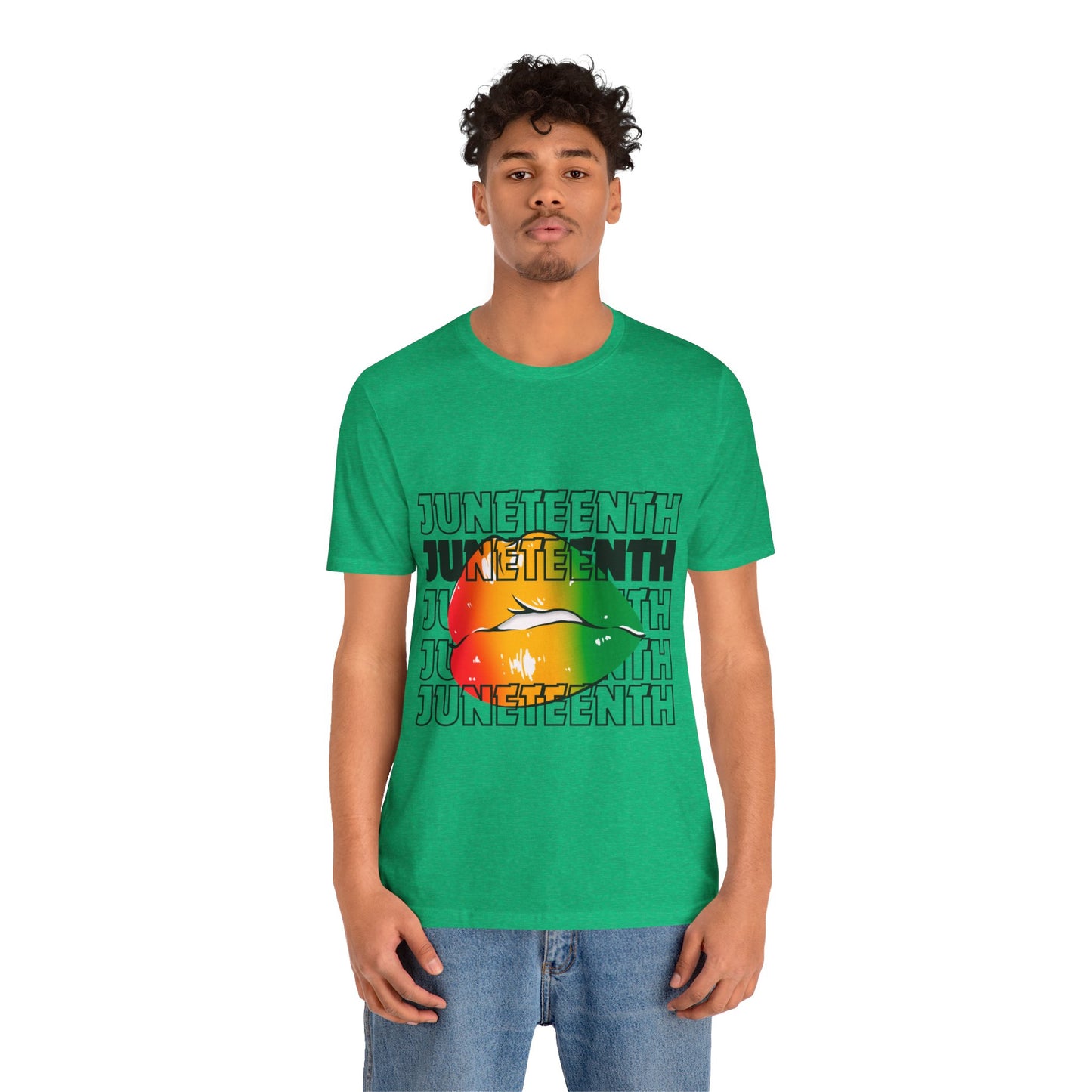 Juneteenth Lips Short Sleeve Tee