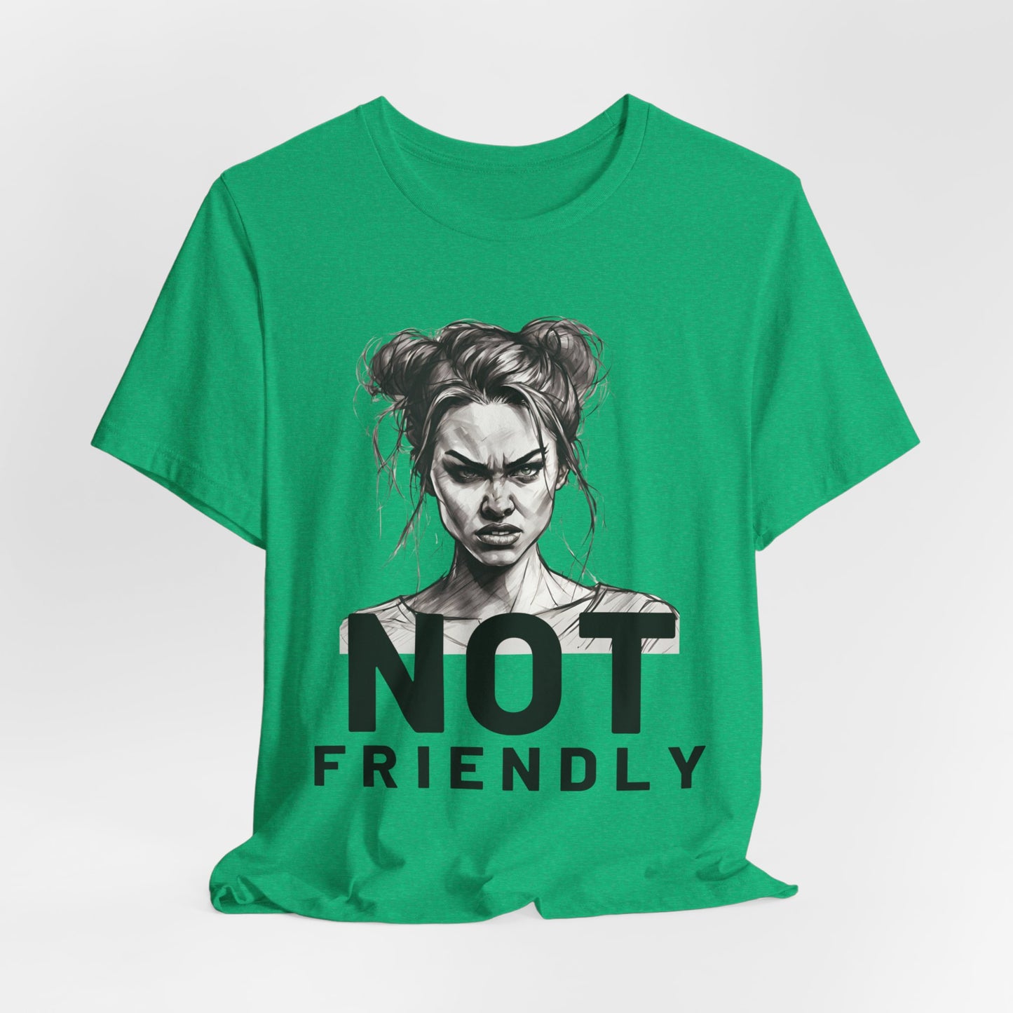 Not Friendly Short Sleeve Tee