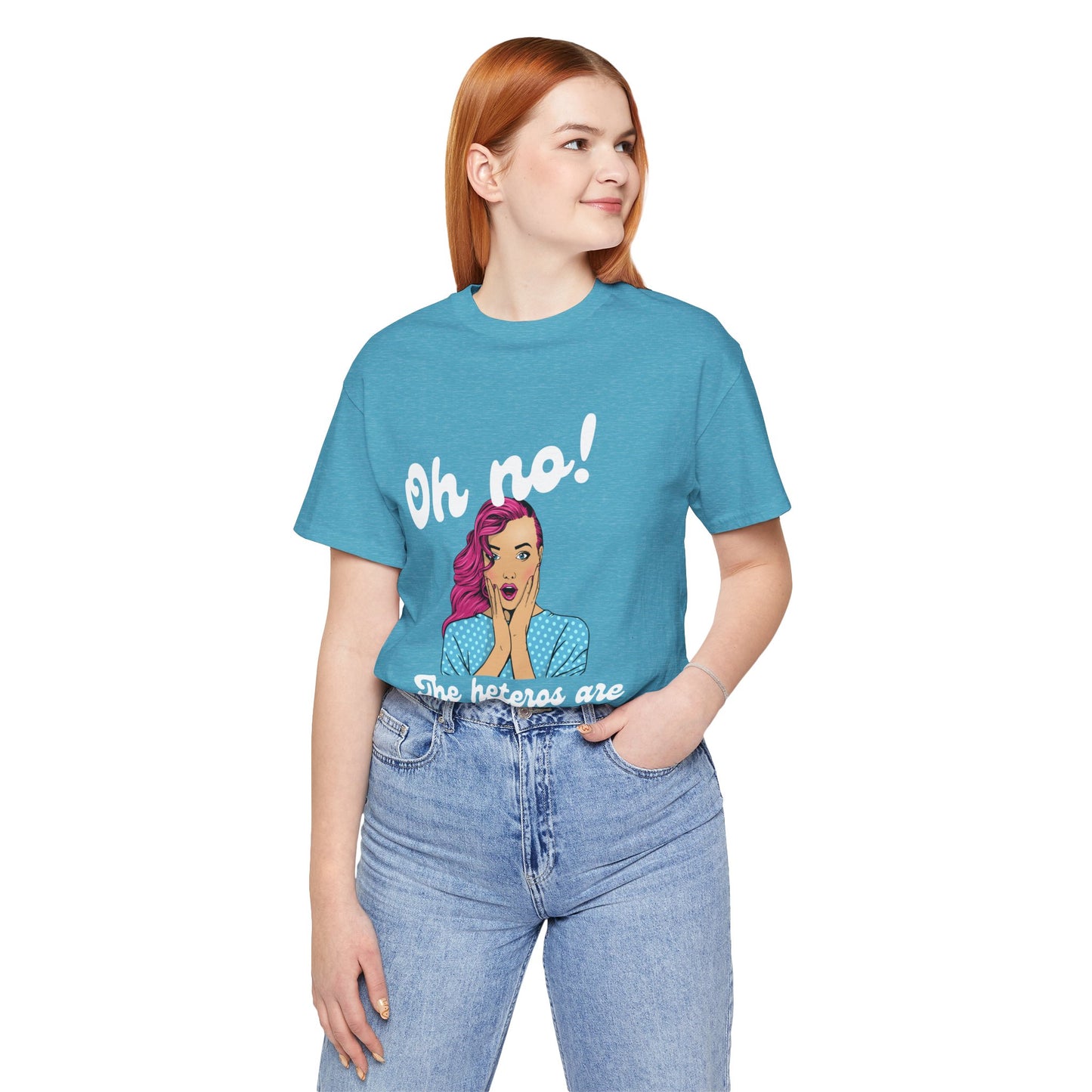 "Heteros are upseteros" Short Sleeve Tee