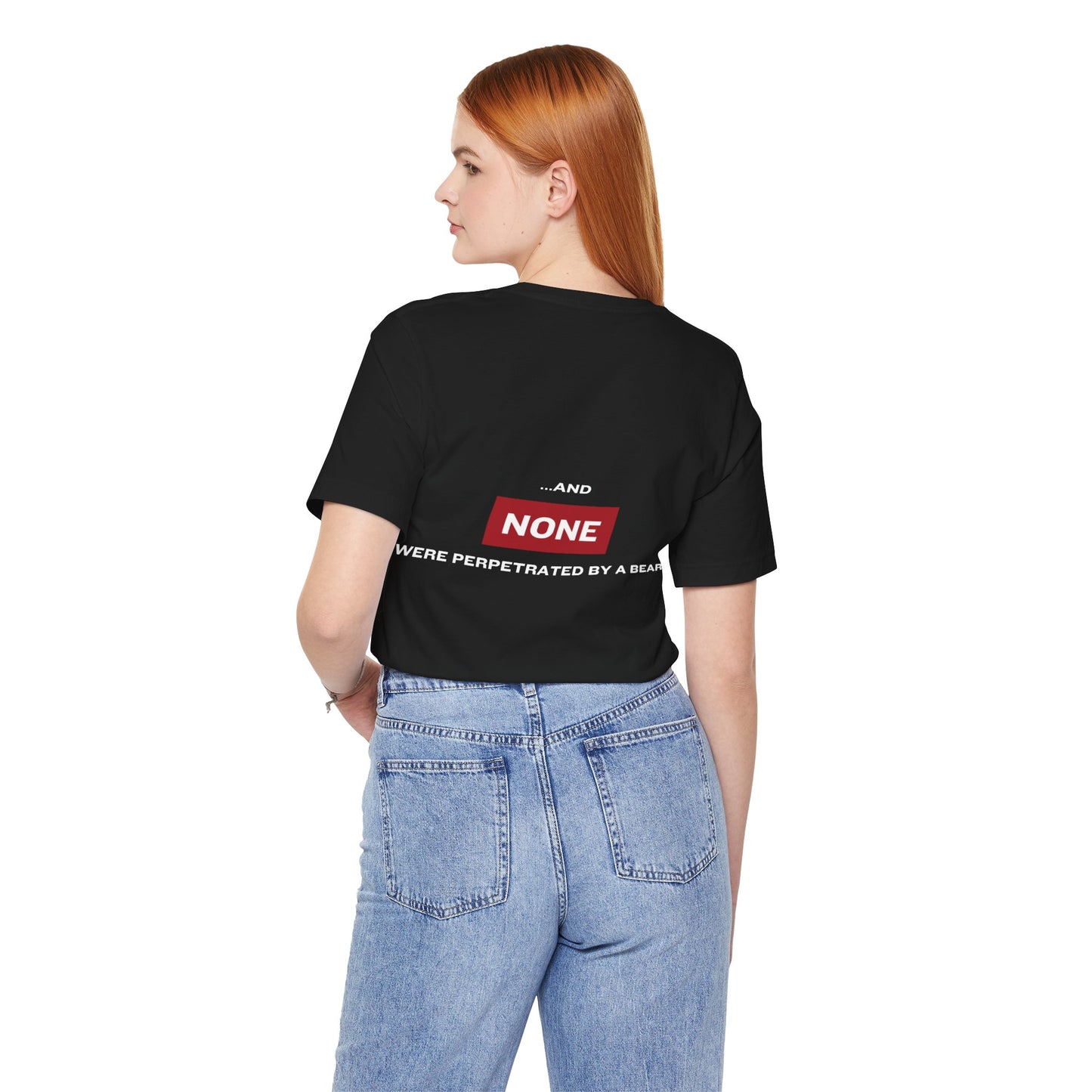 Women's Statistics Tee - White Writing