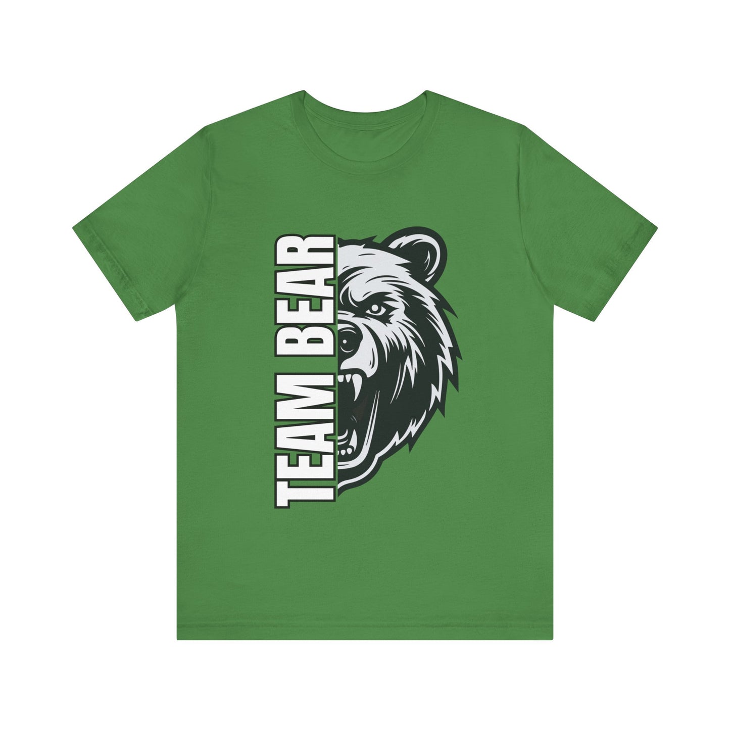 Women's "Team Bear" Tee - White Lettering