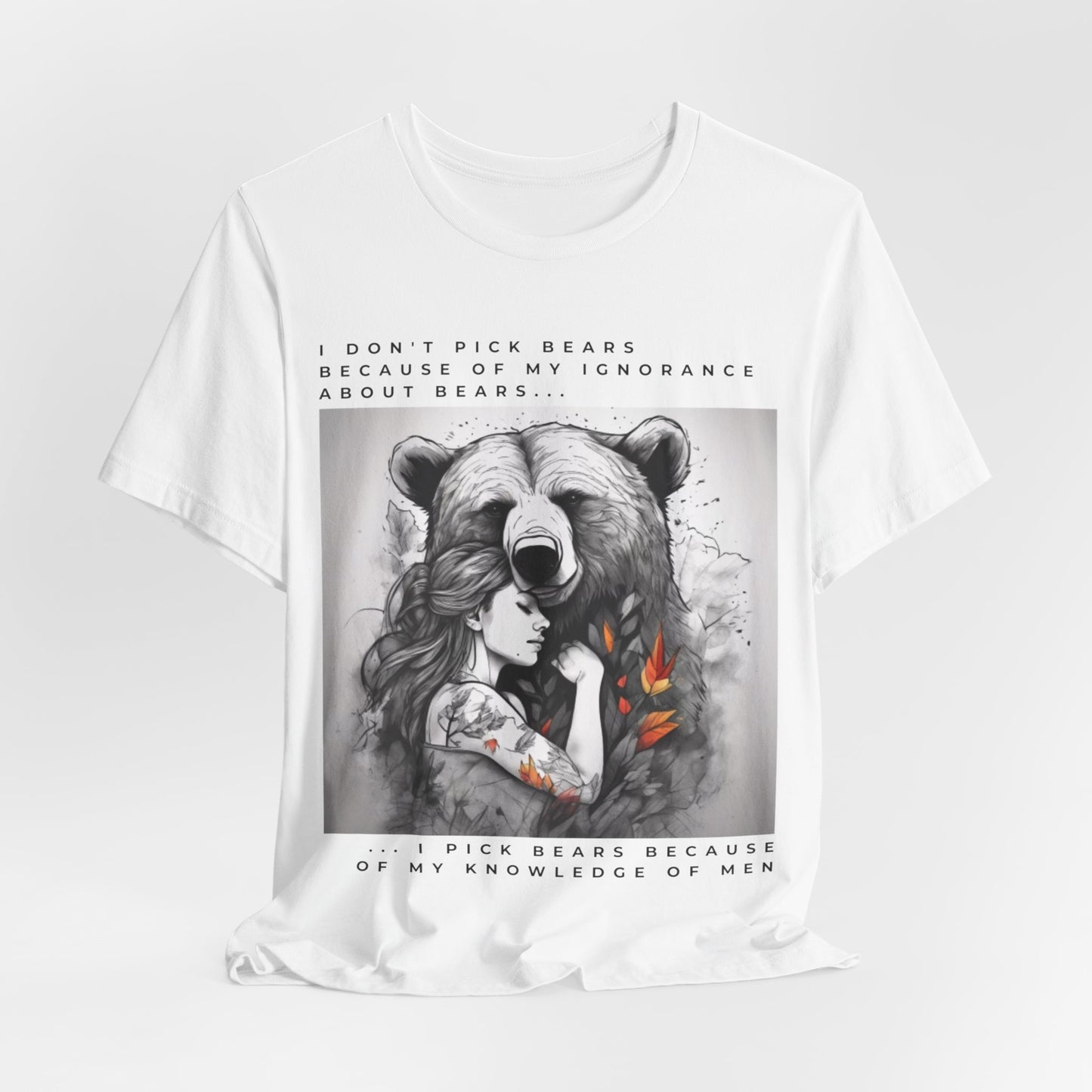 Women's Bear Hug "Team Bear" Tee