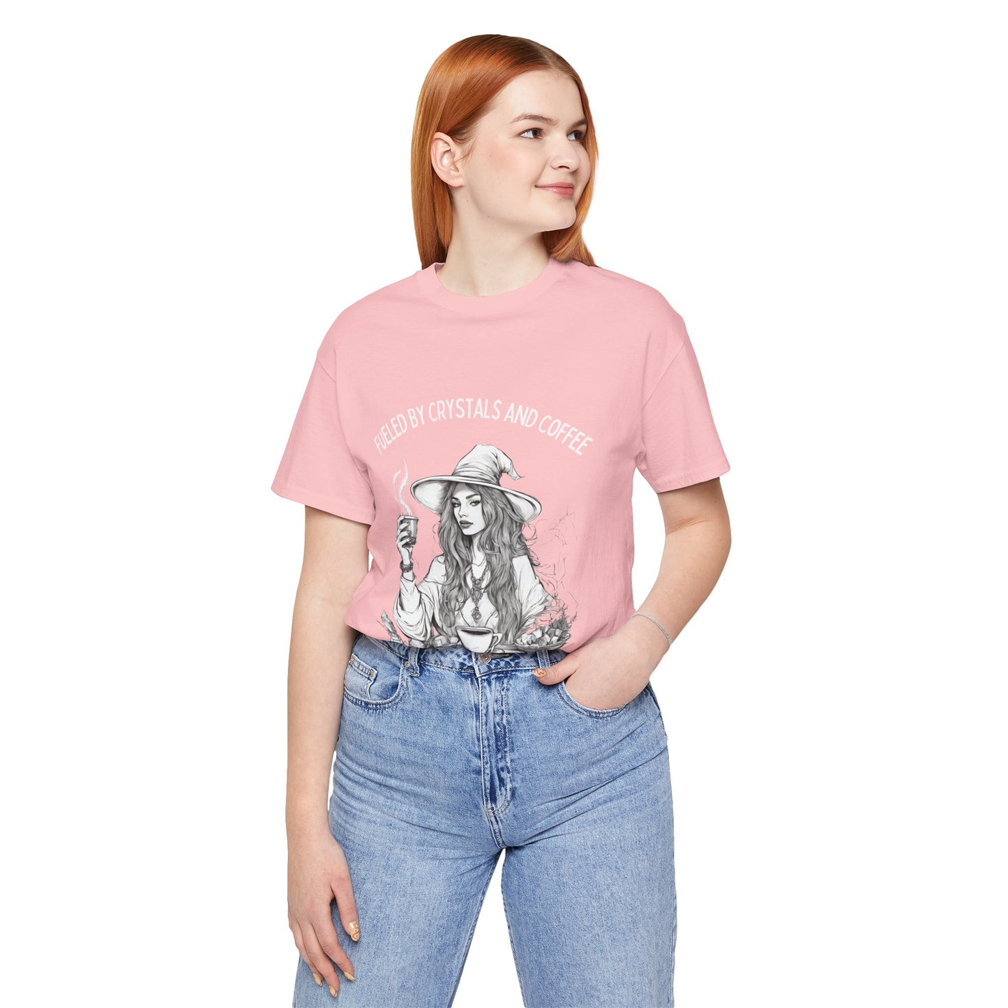 Fueled by Crystals and Coffee Tee