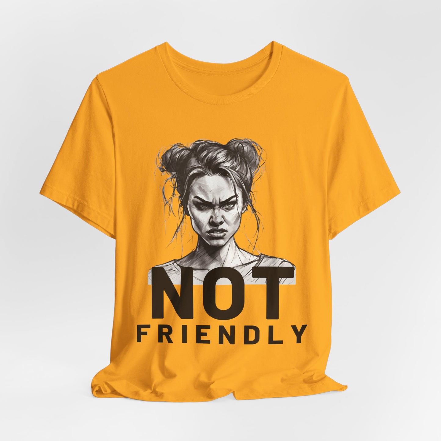 Not Friendly Short Sleeve Tee