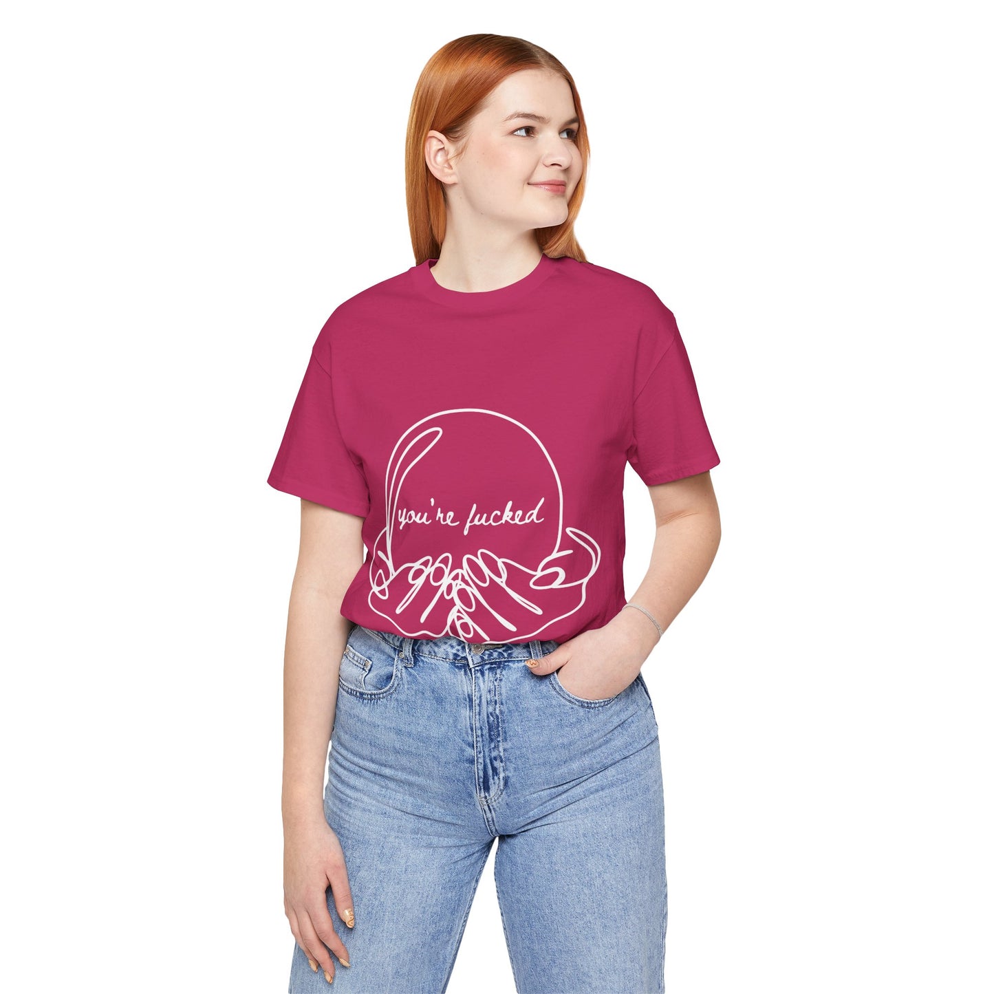 Crystal Ball "You're Fucked" Tee