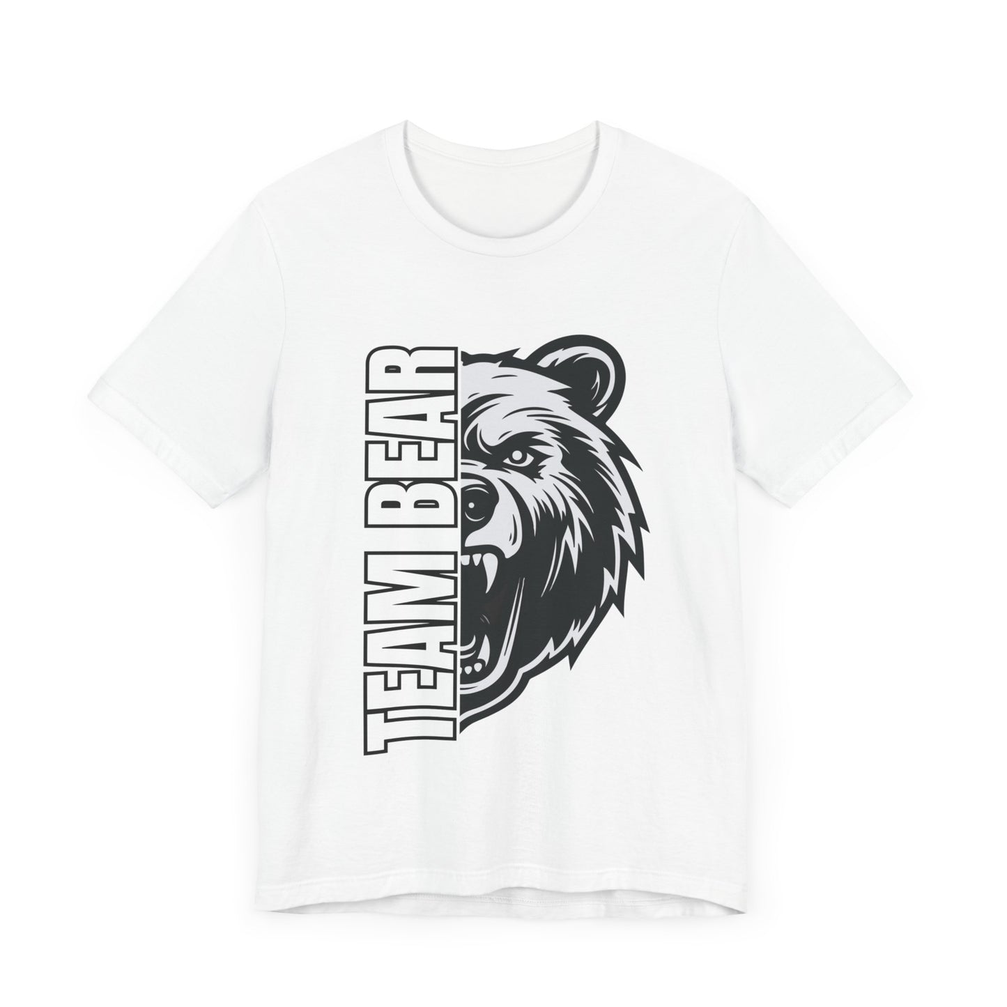 Women's "Team Bear" Tee - White Lettering