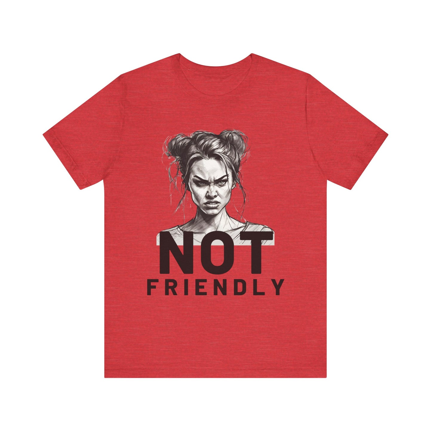 Not Friendly Short Sleeve Tee