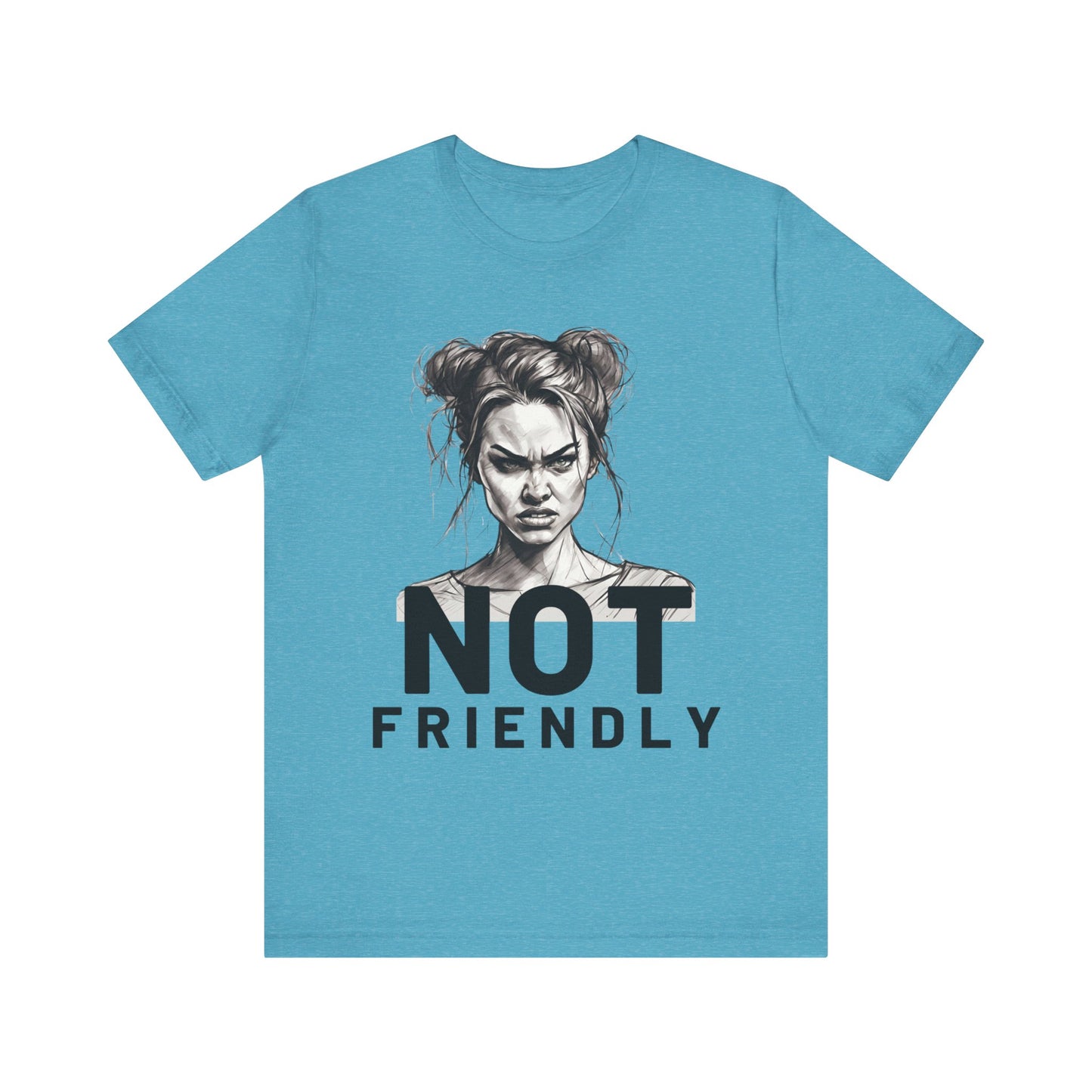 Not Friendly Short Sleeve Tee