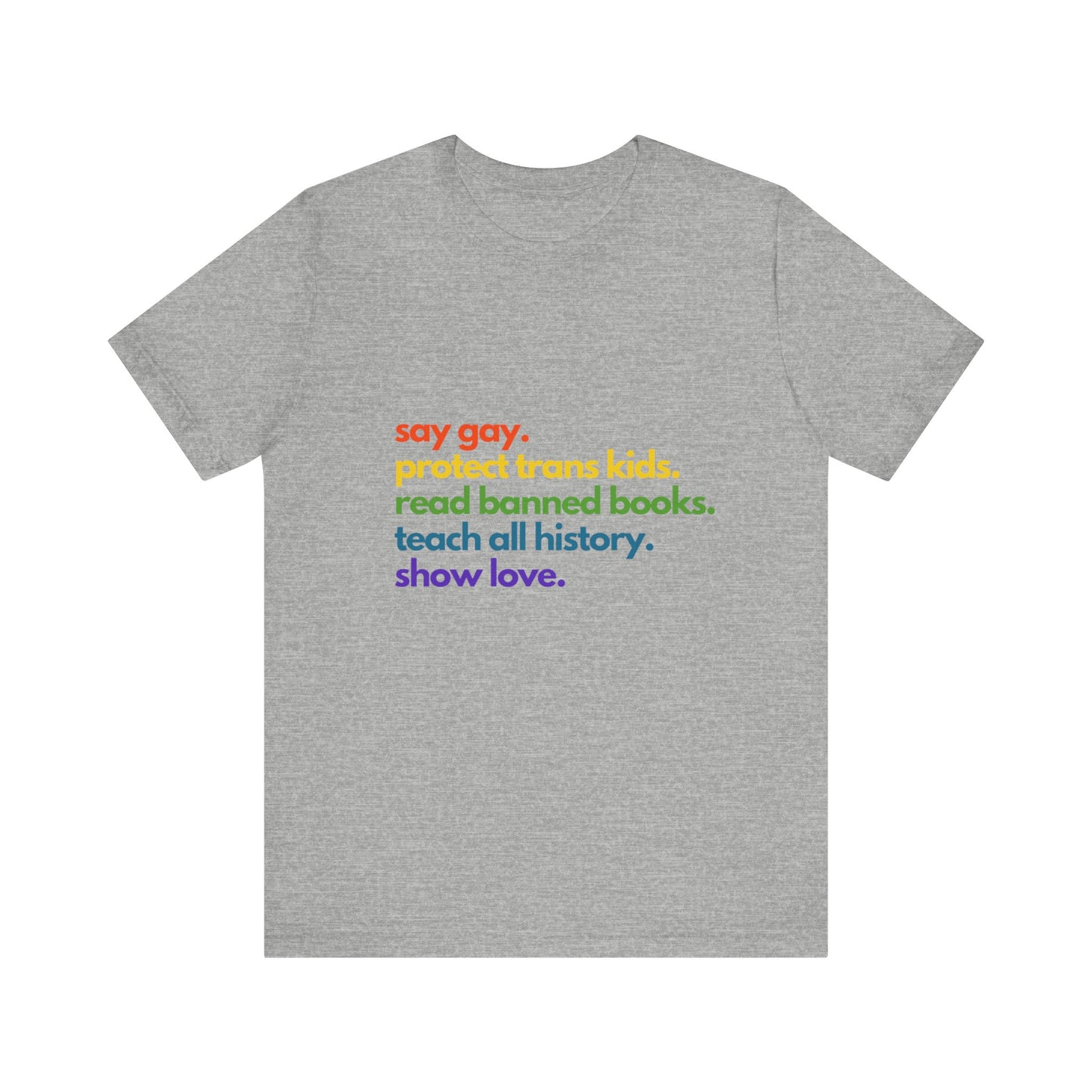 Pride Quote Short Sleeve Tee