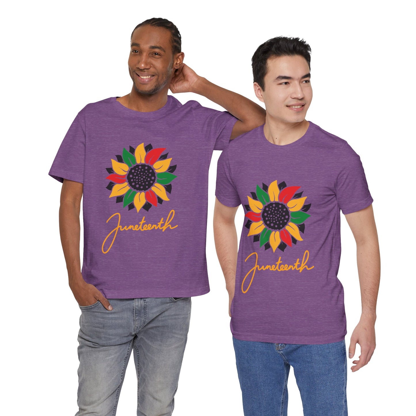 Juneteenth Floral Short Sleeve Tee