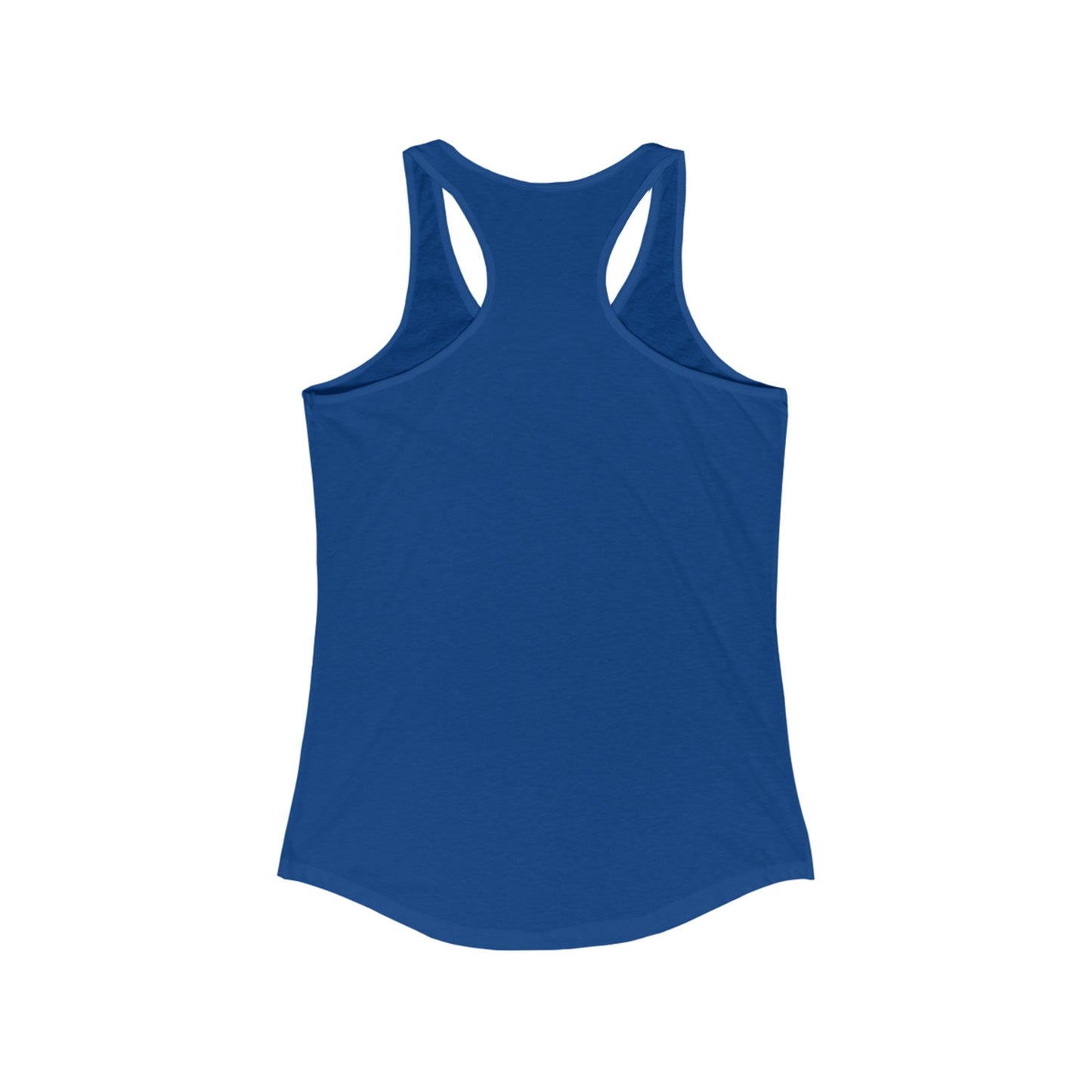Fueled by Crystals and Coffee Racerback Tank