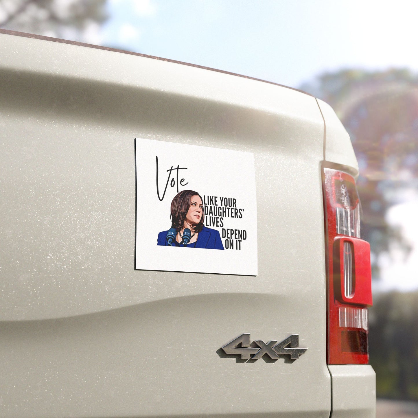 Harris 2024 Car Magnet - 5x5 - Design 1