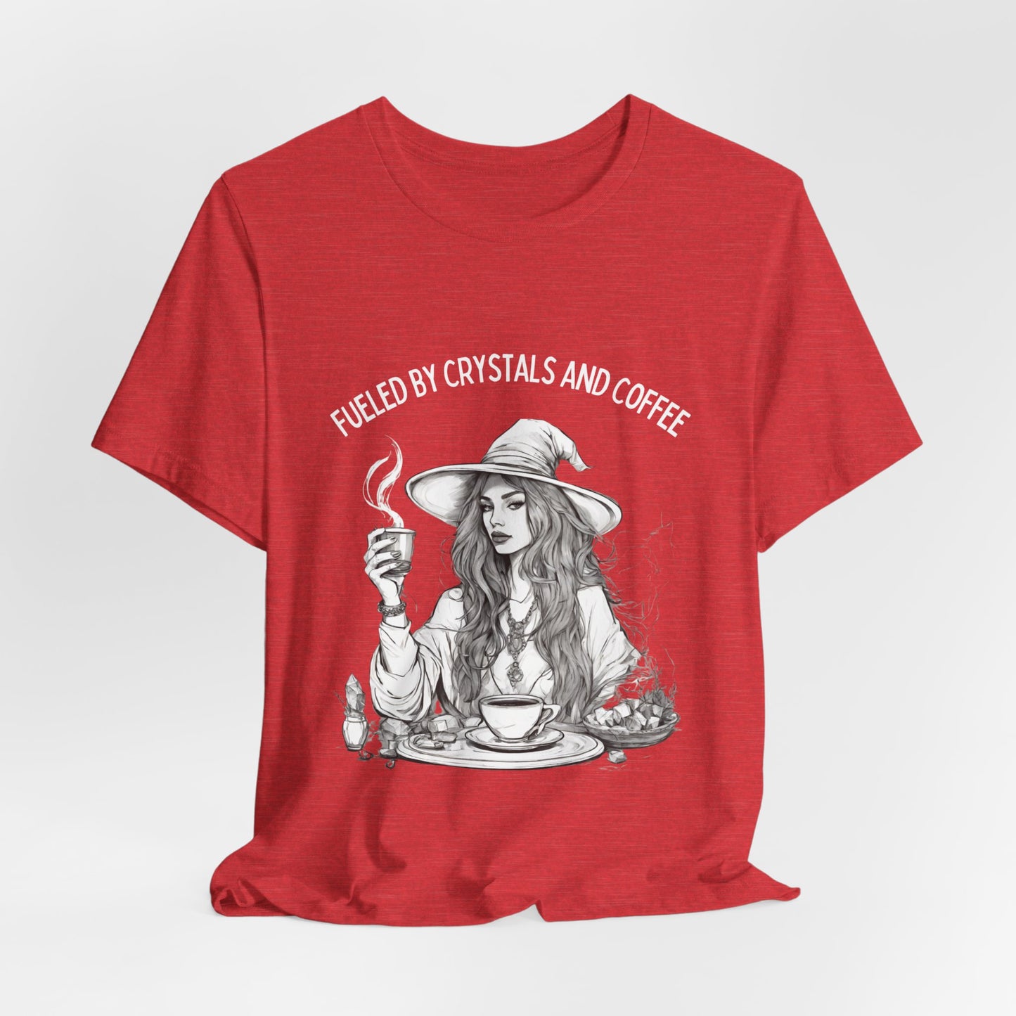 Fueled by Crystals and Coffee Tee