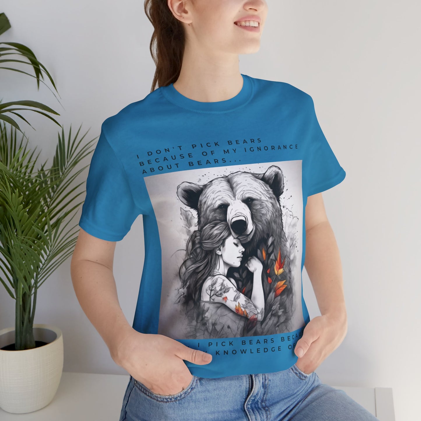 Women's Bear Hug "Team Bear" Tee