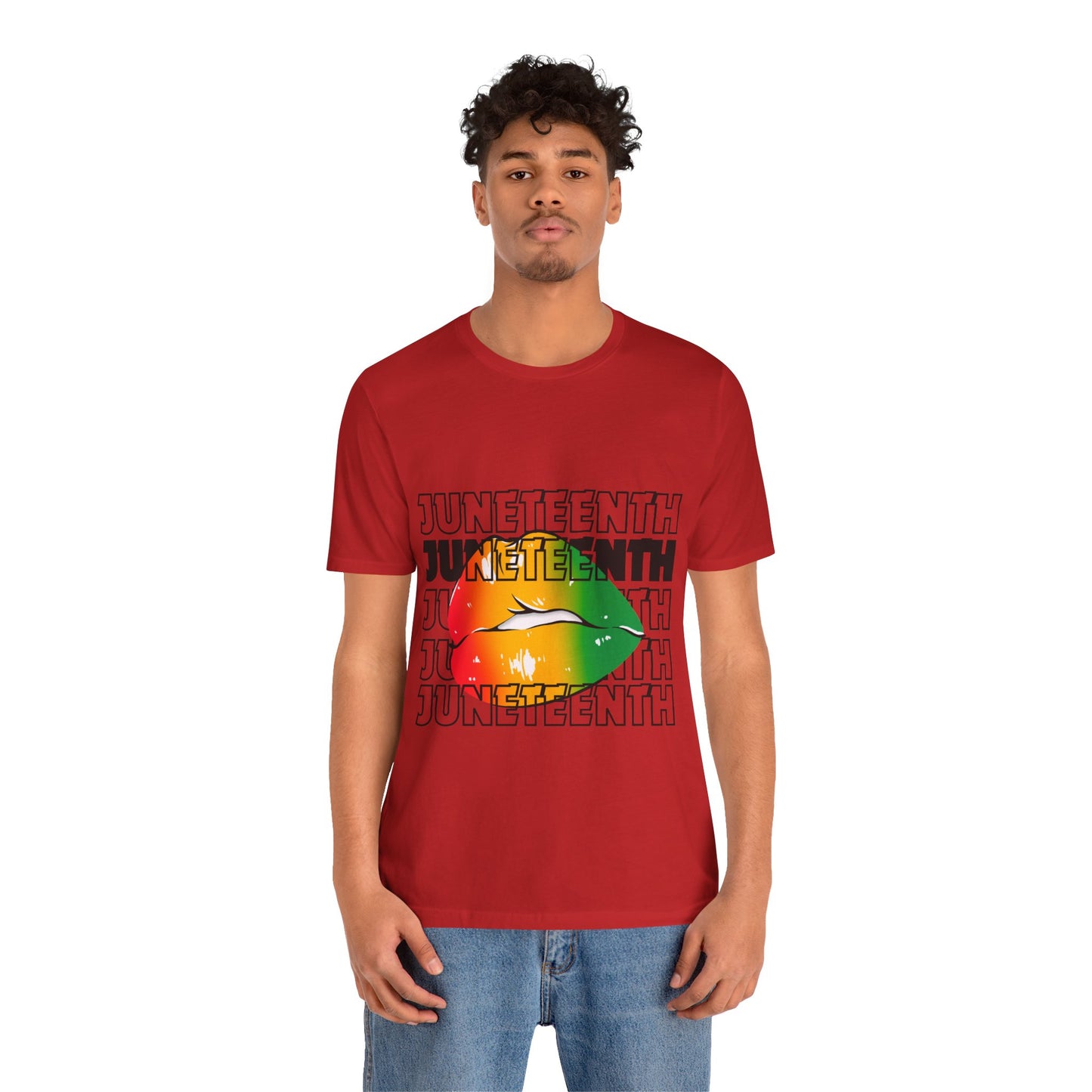 Juneteenth Lips Short Sleeve Tee