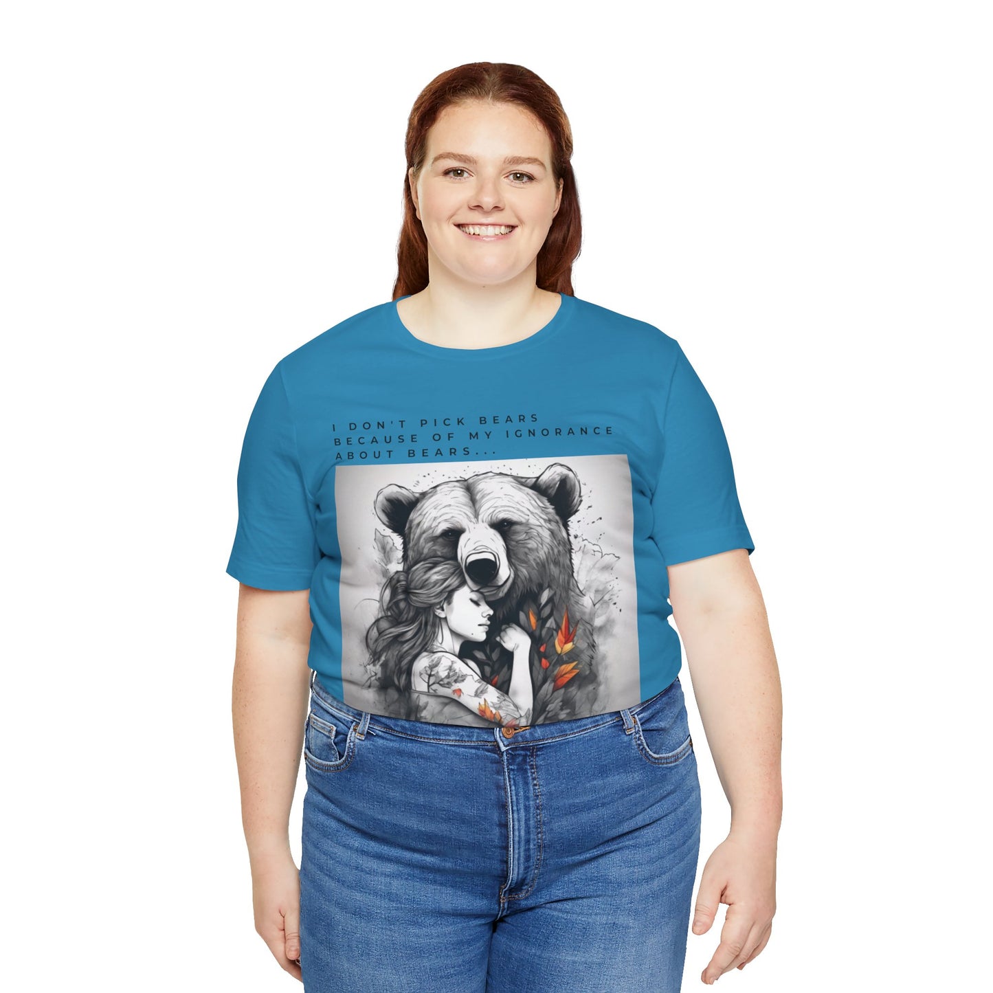 Women's Bear Hug "Team Bear" Tee