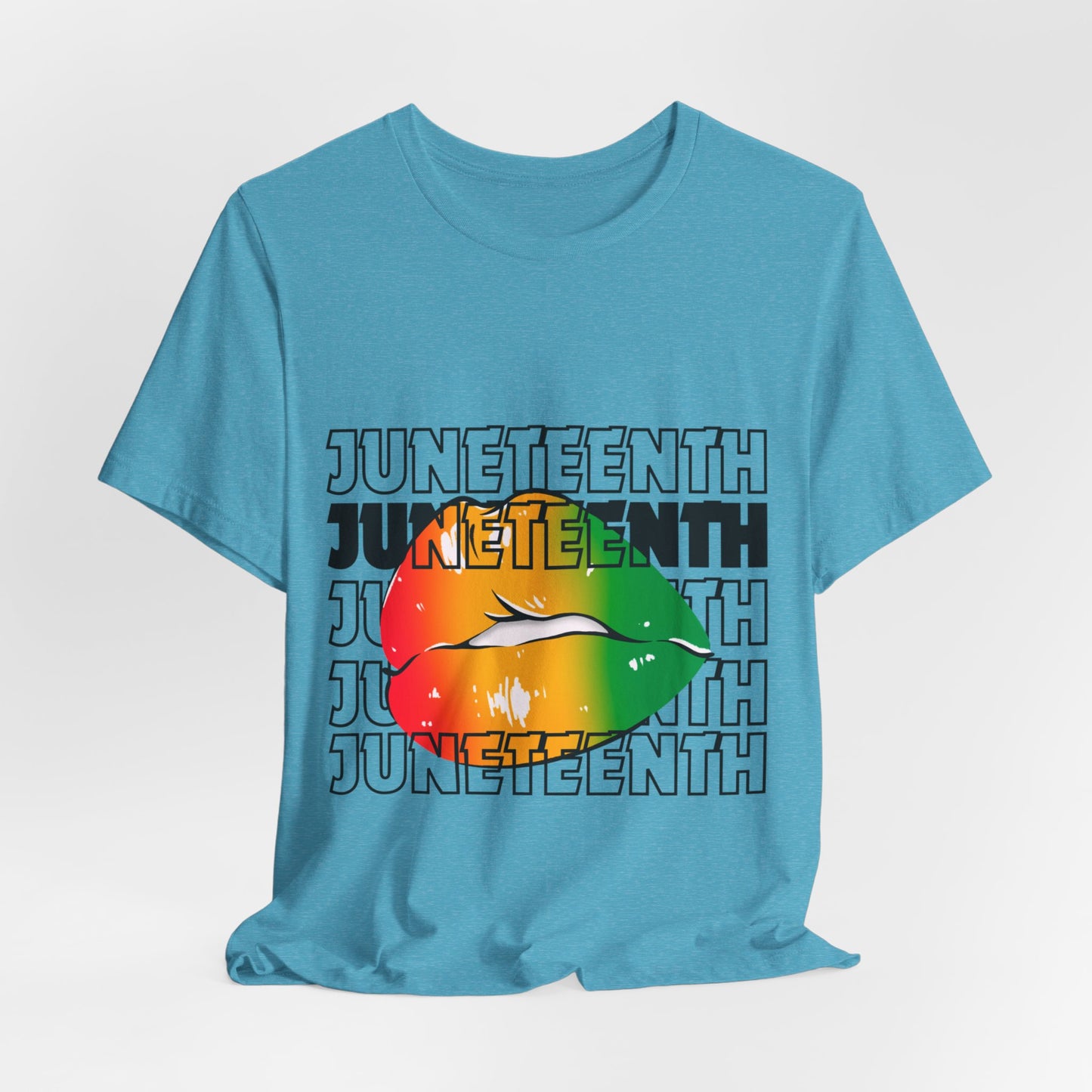 Juneteenth Lips Short Sleeve Tee
