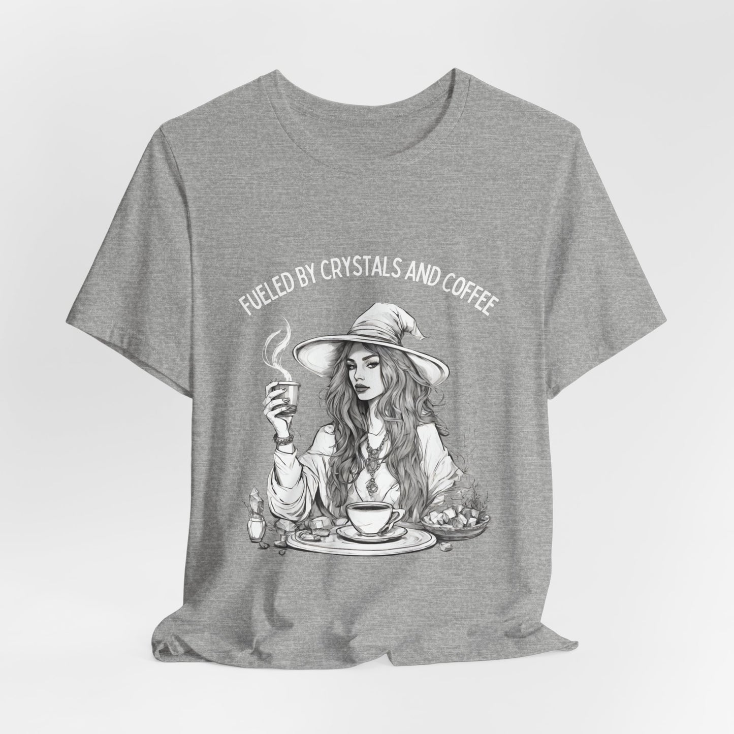 Fueled by Crystals and Coffee Tee