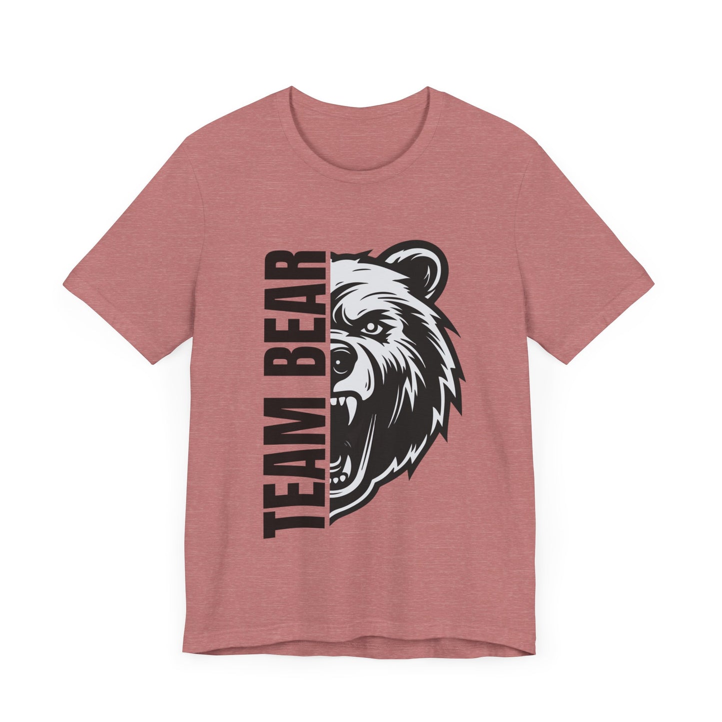 Women's "Team Bear" Tee - Black Lettering