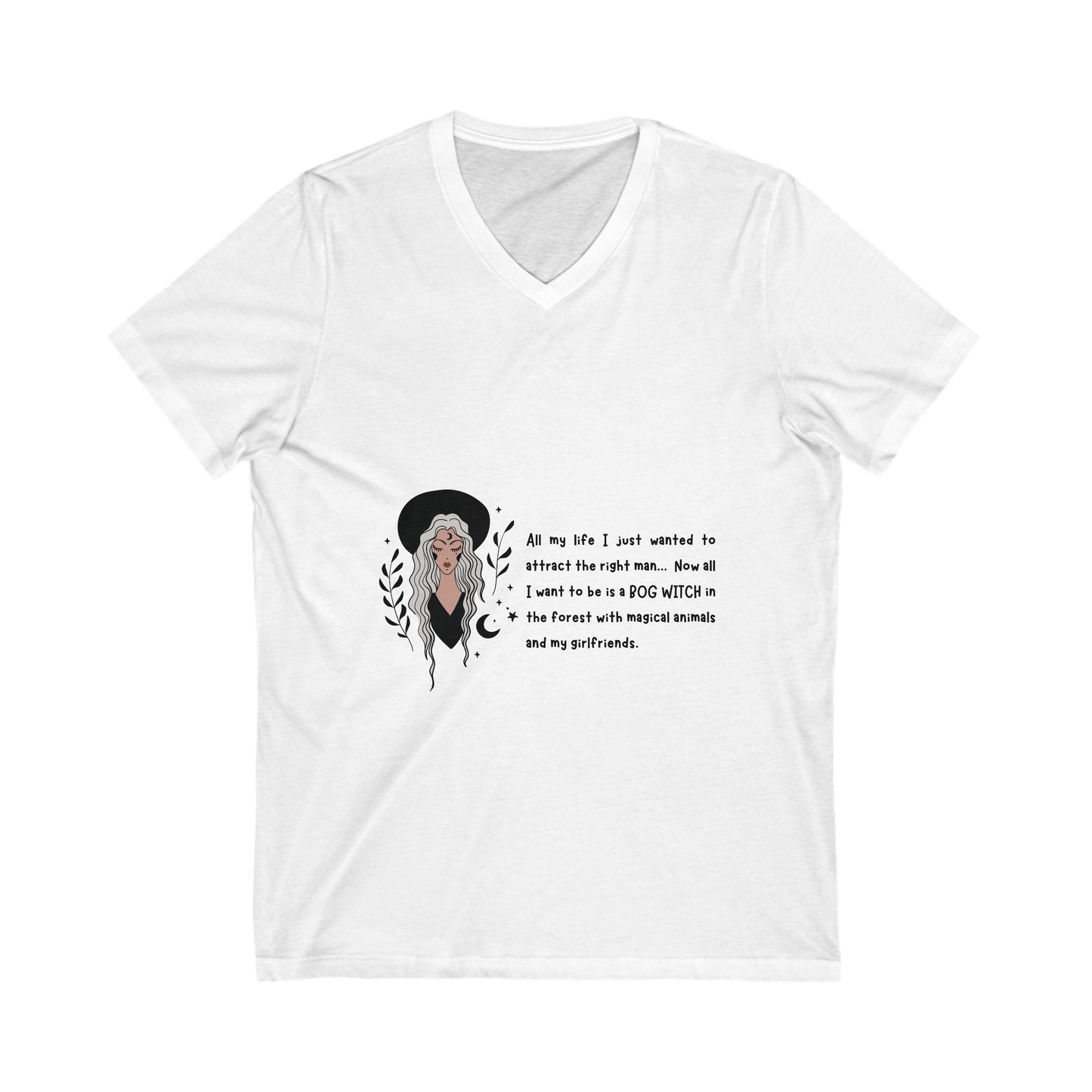 Bog Witch V-Neck Tee