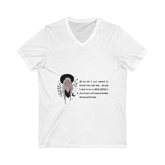 Bog Witch V-Neck Tee
