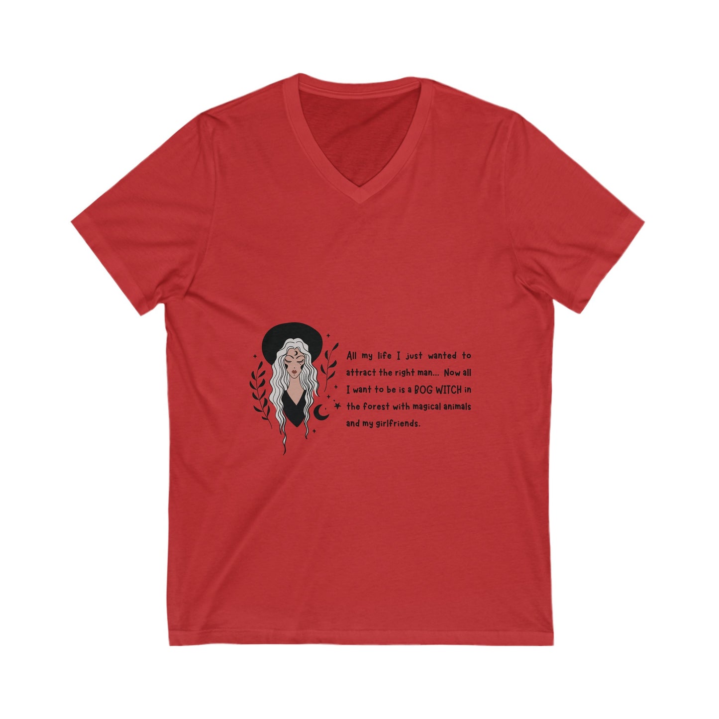 Bog Witch V-Neck Tee