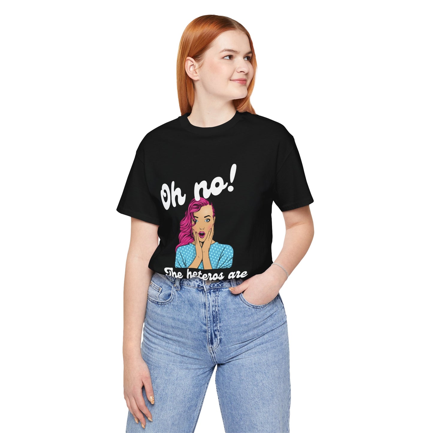 "Heteros are upseteros" Short Sleeve Tee