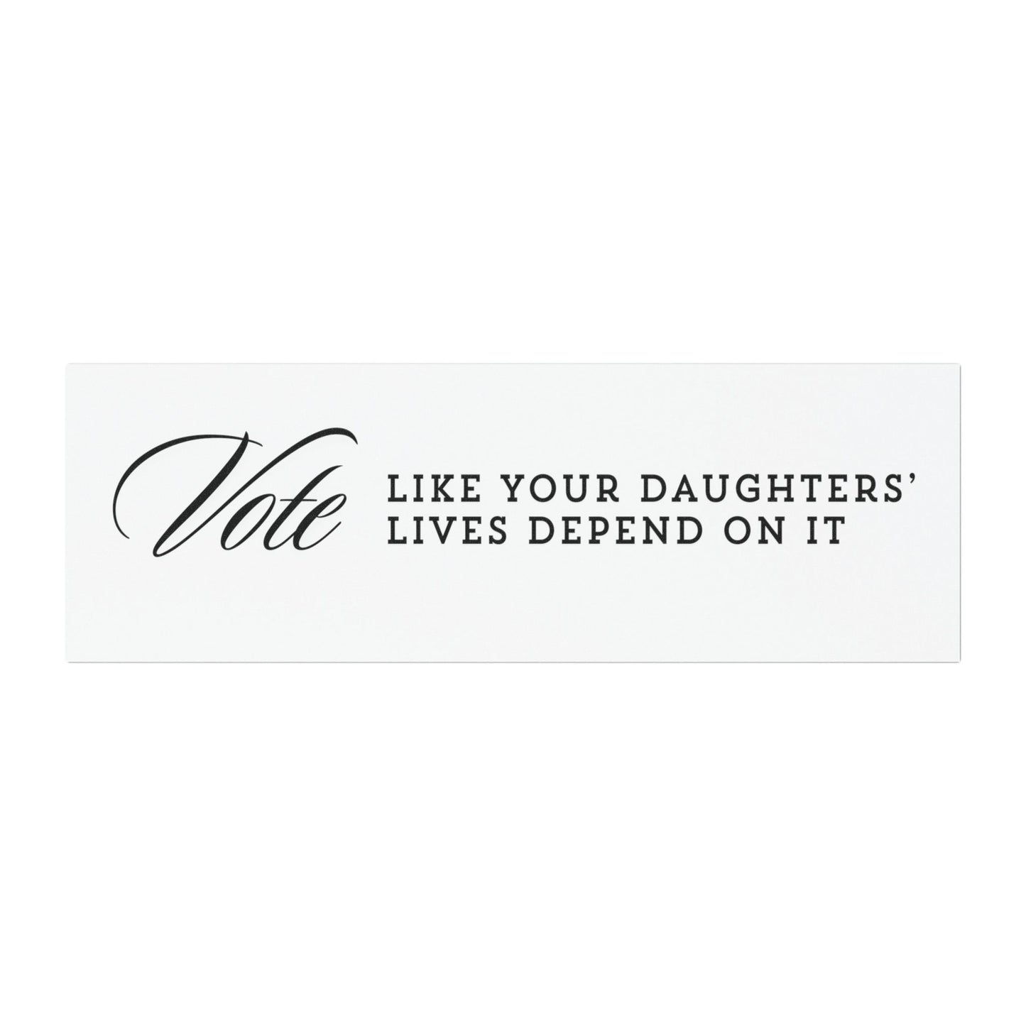 Harris 2024 Car Magnet - 10x3 - Design 4