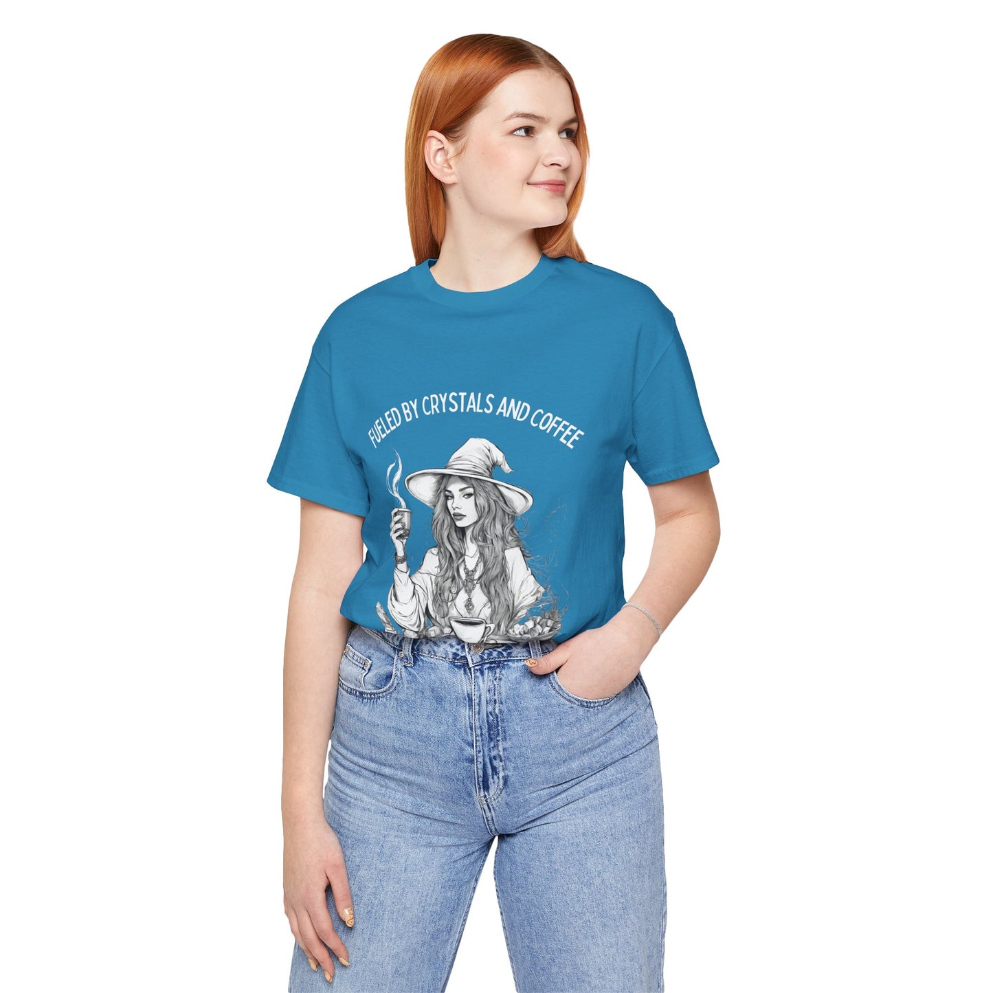 Fueled by Crystals and Coffee Tee