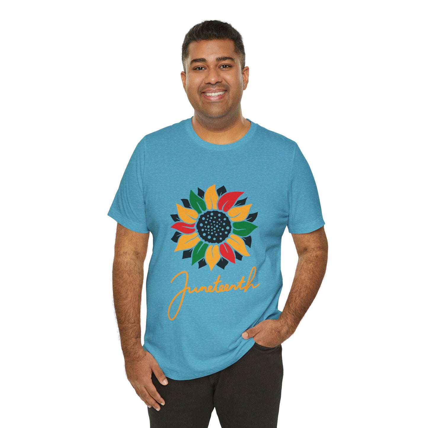 Juneteenth Floral Short Sleeve Tee