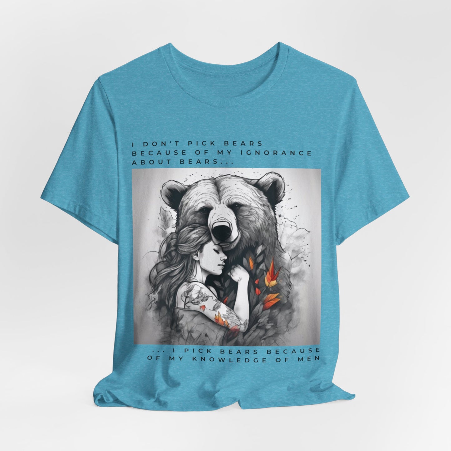 Women's Bear Hug "Team Bear" Tee