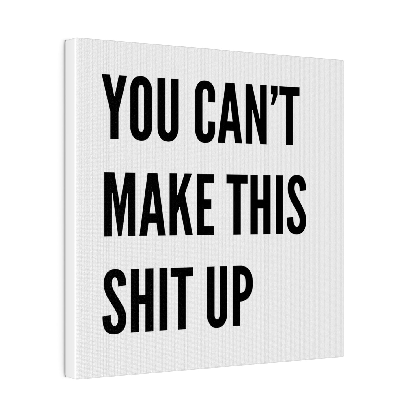 Can't Make This Up Matte Canvas, Stretched, 0.75"
