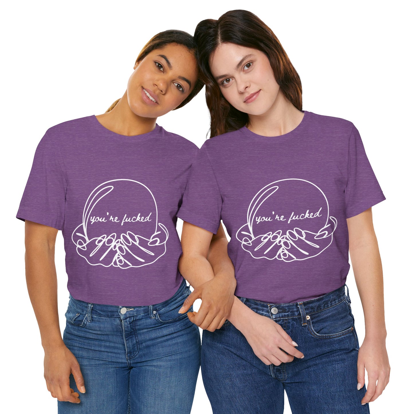 Crystal Ball "You're Fucked" Tee