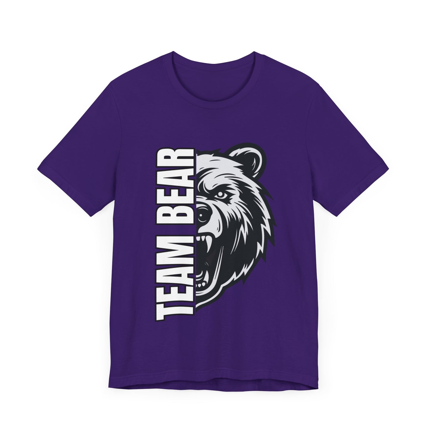 Women's "Team Bear" Tee - White Lettering