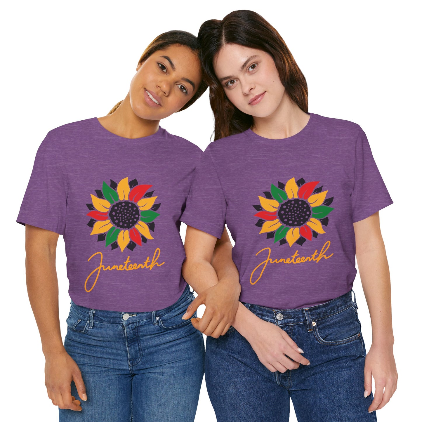 Juneteenth Floral Short Sleeve Tee