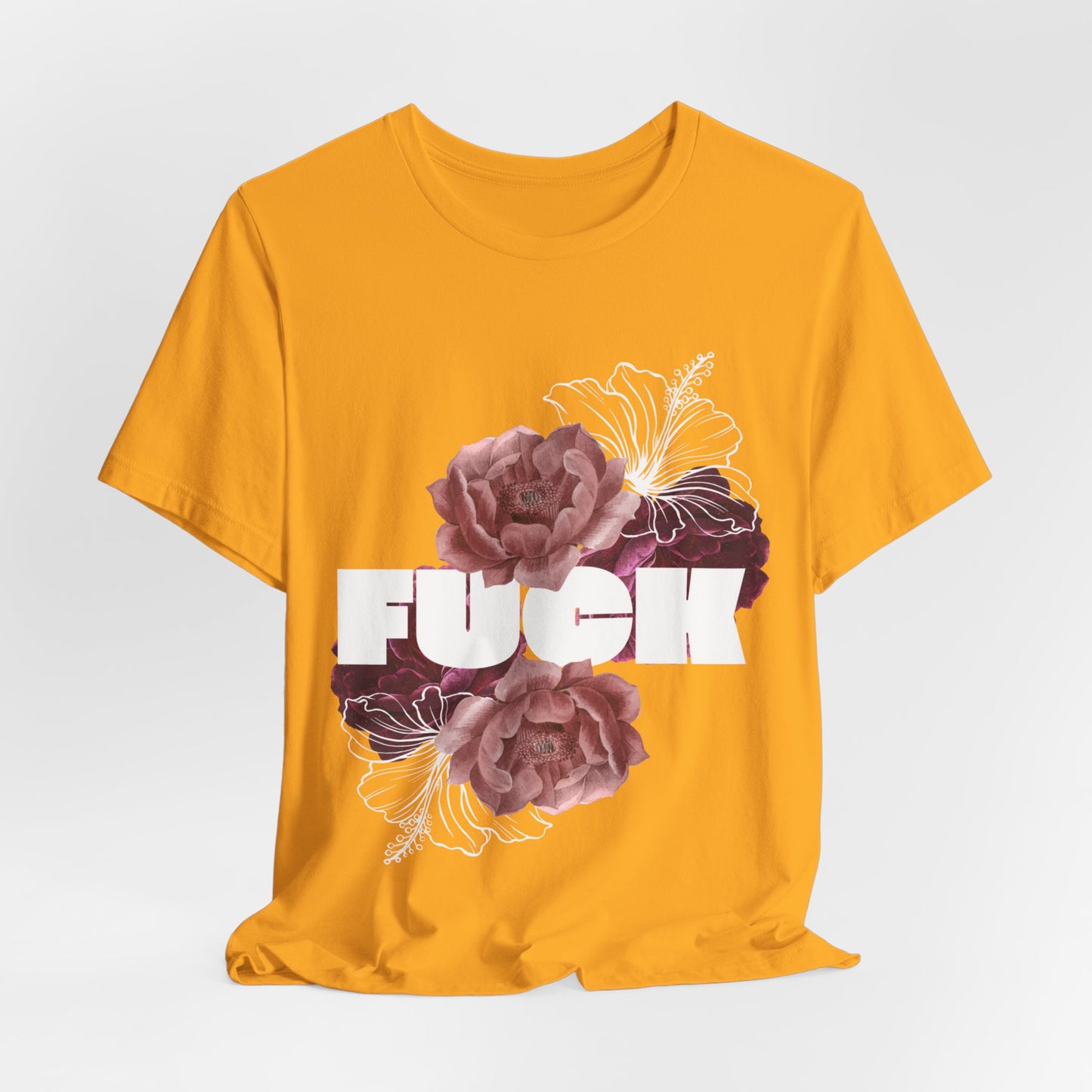 Women's Floral F*ck Short Sleeve Tee