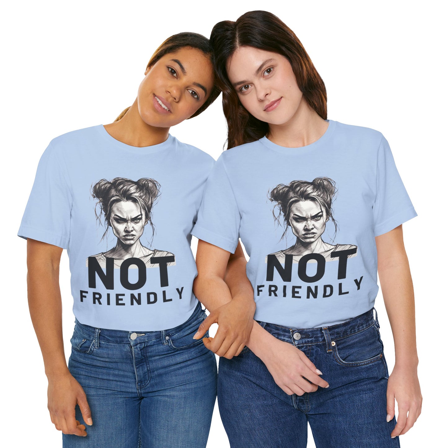 Not Friendly Short Sleeve Tee