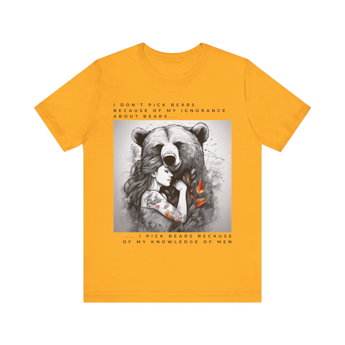 Women's Bear Hug "Team Bear" Tee