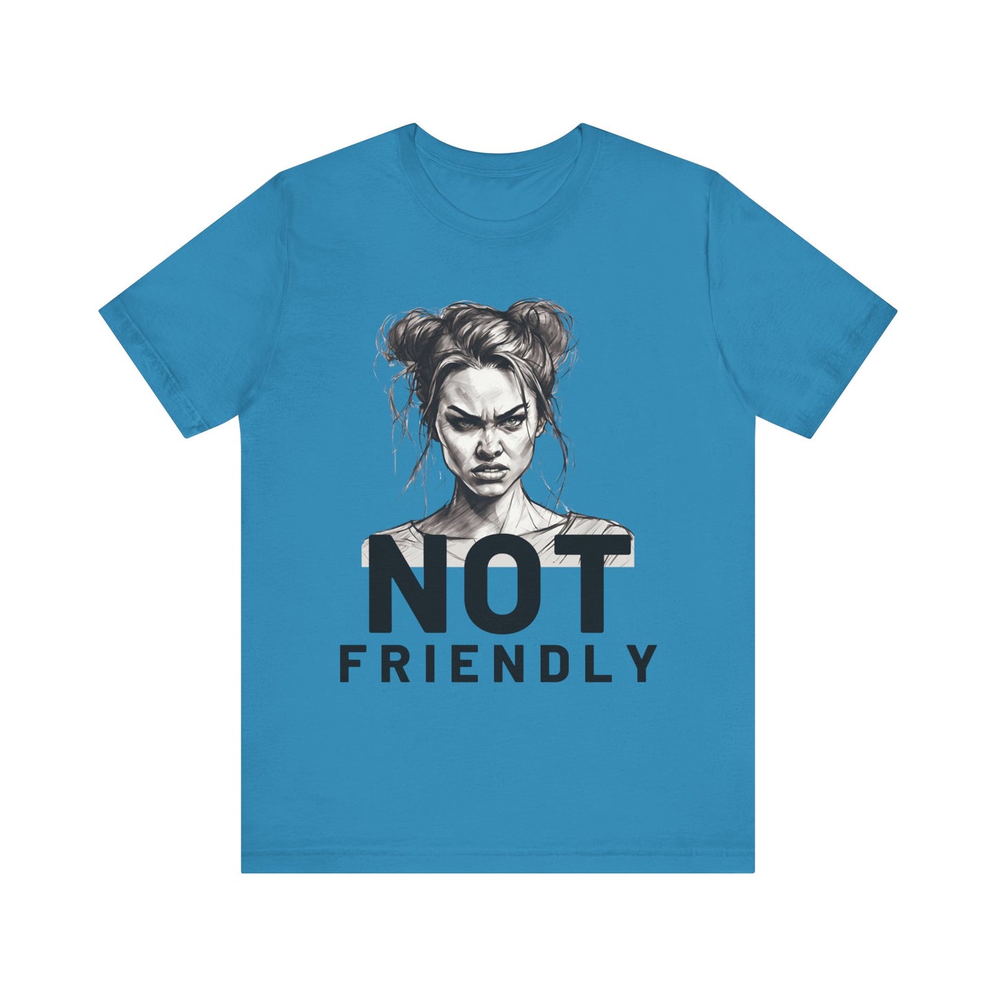 Not Friendly Short Sleeve Tee