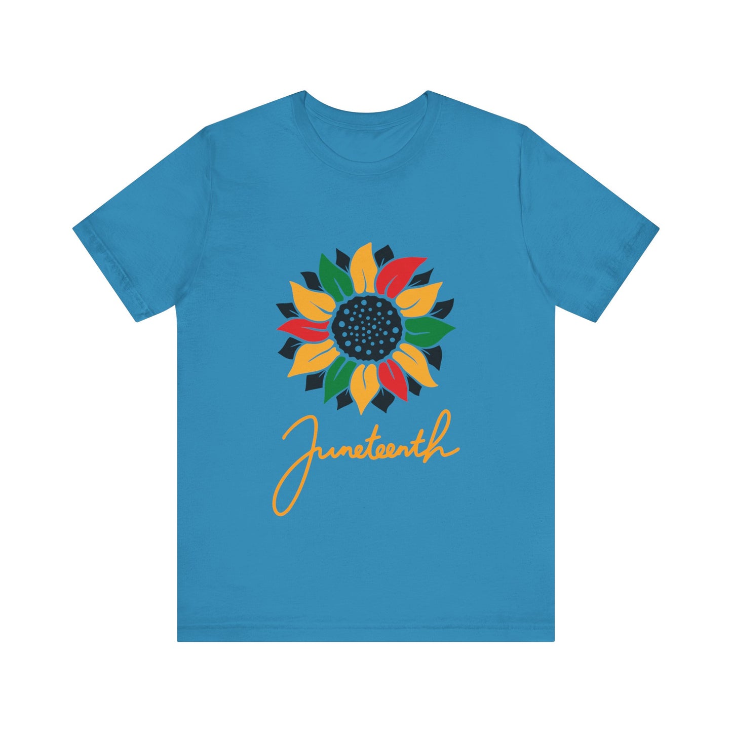 Juneteenth Floral Short Sleeve Tee