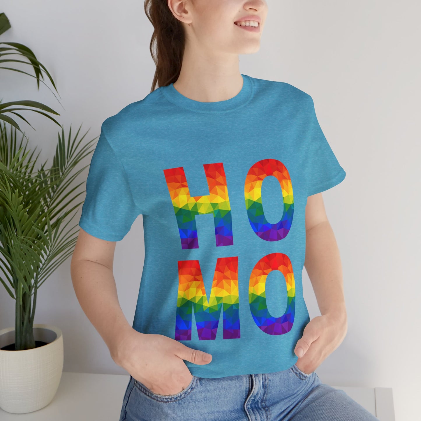 "HOMO" Short Sleeve Tee
