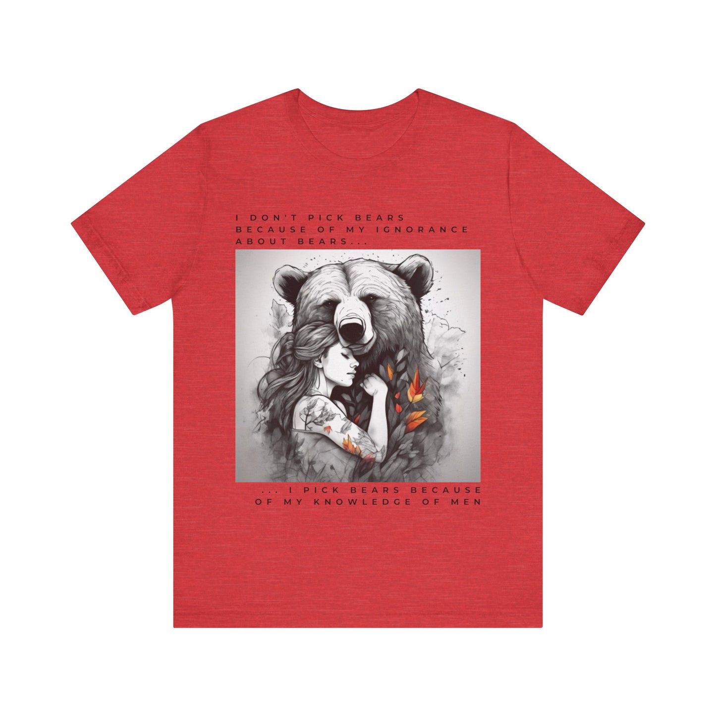 Women's Bear Hug "Team Bear" Tee