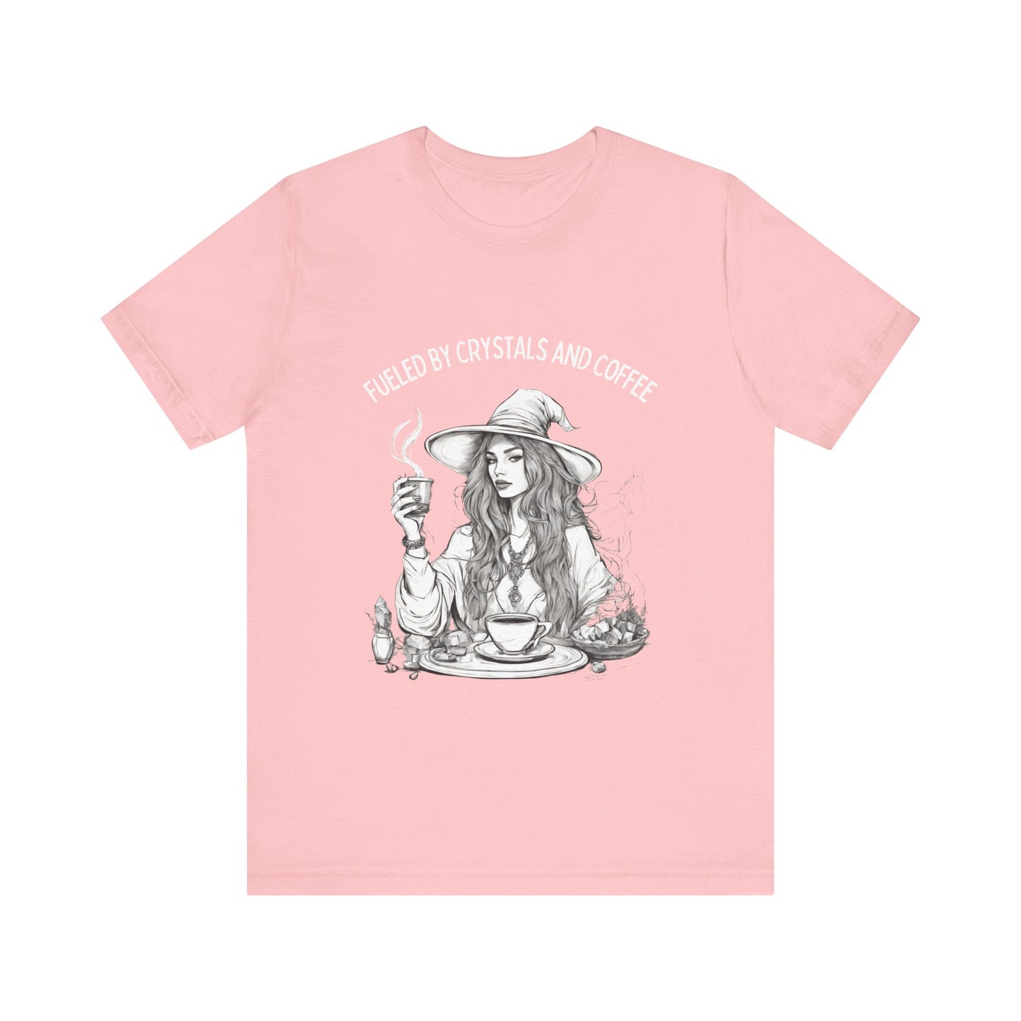 Fueled by Crystals and Coffee Tee