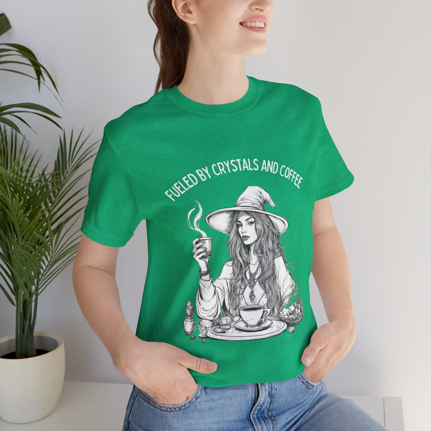 Fueled by Crystals and Coffee Tee