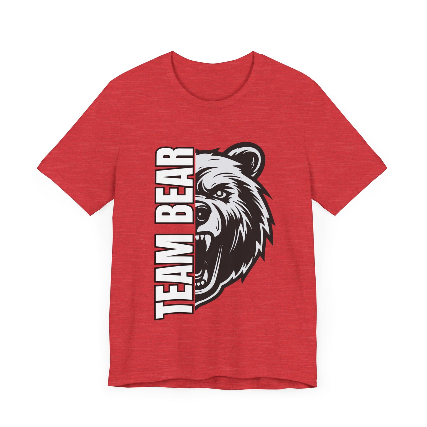 Women's "Team Bear" Tee - White Lettering
