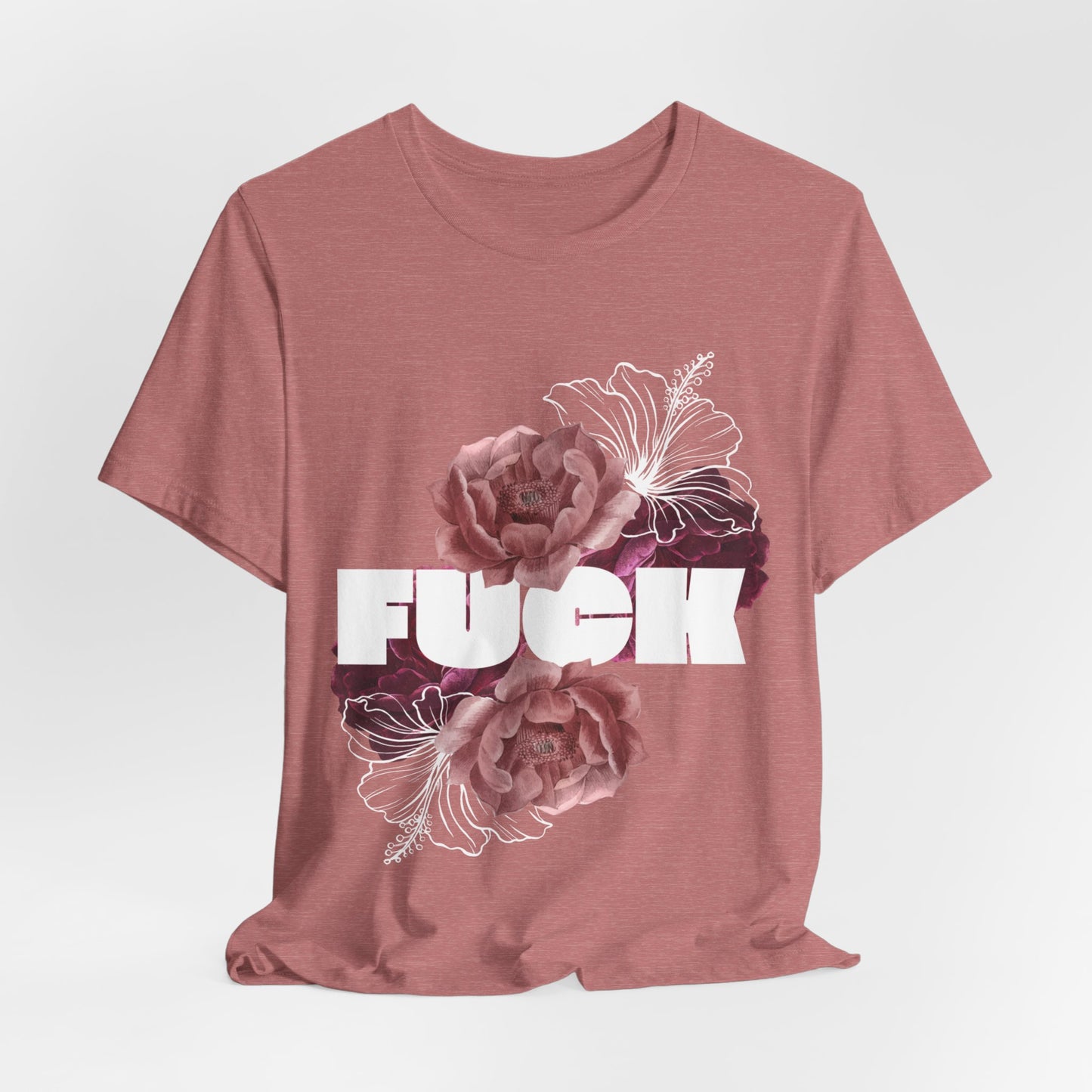 Women's Floral F*ck Short Sleeve Tee