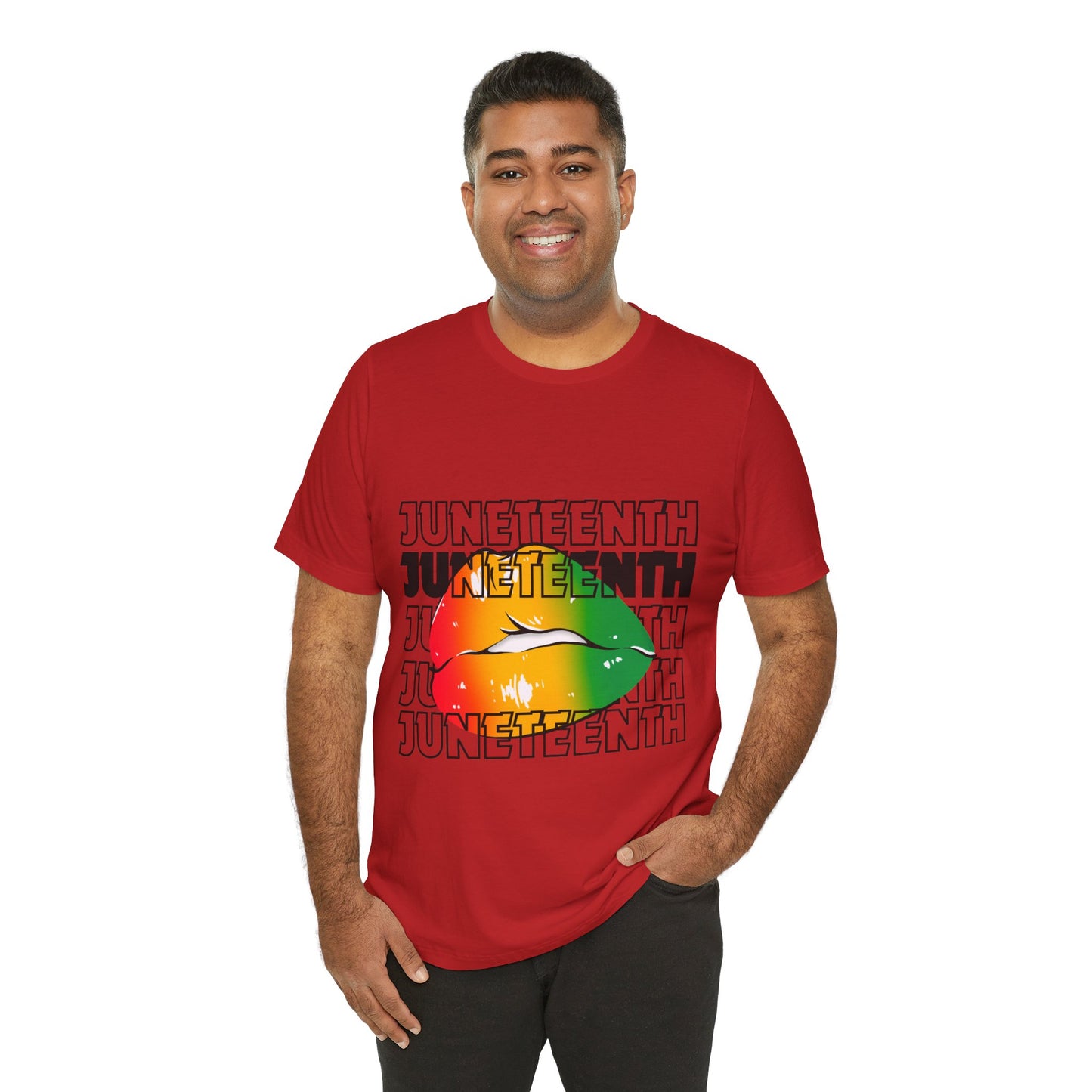 Juneteenth Lips Short Sleeve Tee